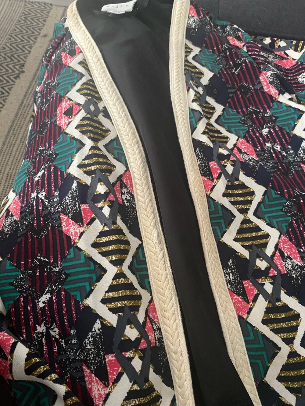 Vero Moda Multicolor Geometric Kimono